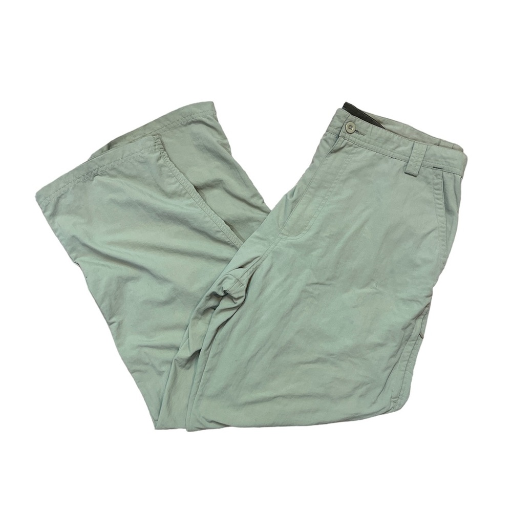 REI Pants Mens 36 X 30 Khaki  Outdoors Hiking Hiker Camping Camper Nylon UPF 40+